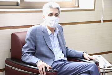 دیدار سرپرست امور شعب بانک رفاه کارگران استان سمنان با رئیس دانشگاه علوم پزشکی استان سمنان 